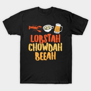 Lobstah Chowdah Beeah T-Shirt